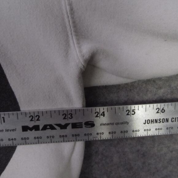 Vintage Energie dj currants Sweatshirt Womens Small White Graphic Crewneck 80s - Picture 5 of 12